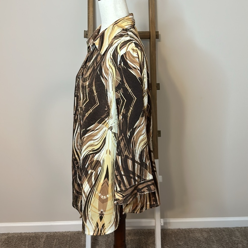 Allison Daley Button Down Blouse Size 20W in GUC - Picture 14 of 17